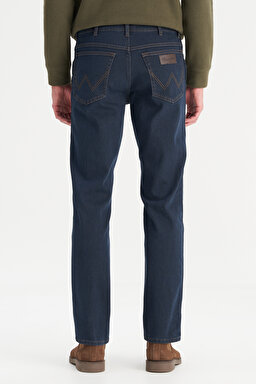 Texas Straight Fit Düz Kesim Normal Bel Pamuklu Esnek Siyah Denim Pantolon - Black-W12100020001 (görsel 5)