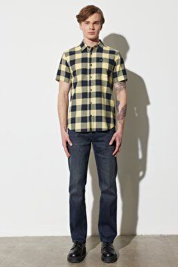 Texas Straight Fit Düz Kesim Normal Bel Siyah Esnek Jean Kot Pantolon - Black-W121026001 (görsel 4)