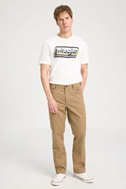 Regular Fit Normal Kesim Normal Bel Camel Esnek Pantolon - Camel-W121053175 (görsel 2)