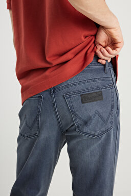 Regular Fit Normal Kesim Normal Bel Düz Paça Mavi Texas Jean Kot Pantolon - Stone-W12106658 (görsel 5)