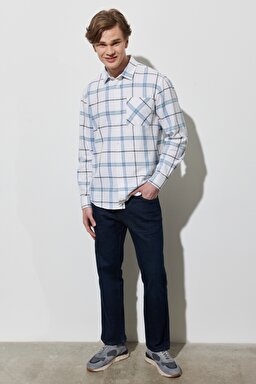 Texas Straight Fit Normal Bel Esnek Jean Kot Pantolon - Elite-W1217422F (görsel 2)