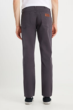 Texas Straight Fit Düz Kesim Normal Bel Soluk Siyah Pamuklu Esnek Pantolon - Faded Black-W1218646116 (görsel 4)