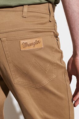 Texas Authentic Straight Fit Normal Bel Camel Esnek Pantolon - Camel-W12193175 (görsel 5)