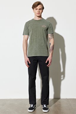 Texas Straight Fit Düz Kesim Normal Bel Siyah Esnek Pantolon - White-W12197100 (görsel 4)