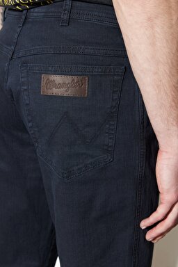 Texas Straight Fit Düz Kesim Normal Bel Lacivert Esnek Pantolon - Navy-W12197114 (görsel 6)
