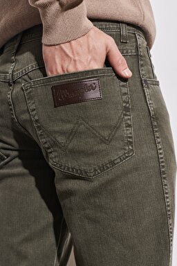 Texas Slim Fit Normal Bel Esnek Pantolon - Khaki-W12197801 (görsel 6)
