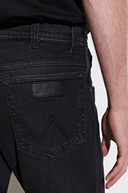 Texas Straight Fit Normal Bel Denim Esnek Jean Kot Pantolon - Dark Gray-W121HT120 (görsel 5)