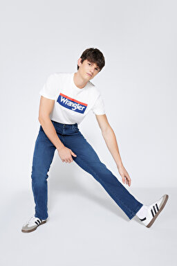 Texas Regular Fit Normal Bel Koyu Mavi Esnek Jean Kot Pantolon - Deep Blue-W121MN397