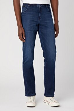 Texas Regular Fit Normal Bel Koyu Mavi Esnek Jean Kot Pantolon - Deep Blue-W121MN397 (görsel 2)