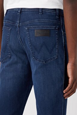 Texas Regular Fit Normal Bel Koyu Mavi Esnek Jean Kot Pantolon - Deep Blue-W121MN397 (görsel 5)
