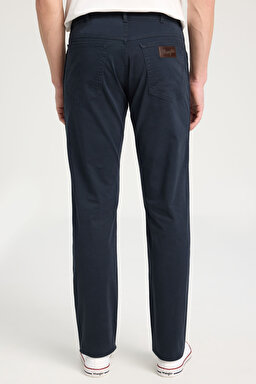 Straight Fit Düz Kesim Normal Bel Texas Lacivert Esnek Pantolon - Navy-W121Y6114 (görsel 5)