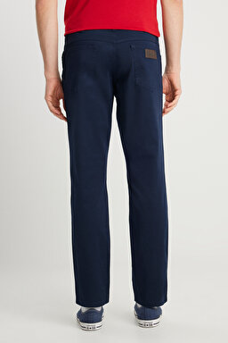 Regular Fit Normal Kesim Normal Bel Düz Paça Lacivert Texas Pantolon - Navy-W121Y6410 (görsel 4)