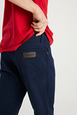 Regular Fit Normal Kesim Normal Bel Düz Paça Lacivert Texas Pantolon - Navy-W121Y6410 (görsel 5)