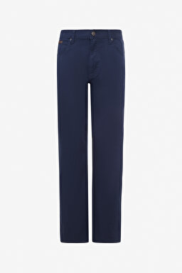Regular Fit Normal Kesim Normal Bel Düz Paça Lacivert Texas Pantolon - Navy-W121Y6410 (görsel 6)