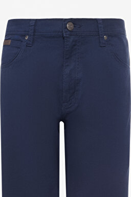 Regular Fit Normal Kesim Normal Bel Düz Paça Lacivert Texas Pantolon - Navy-W121Y6410 (görsel 7)