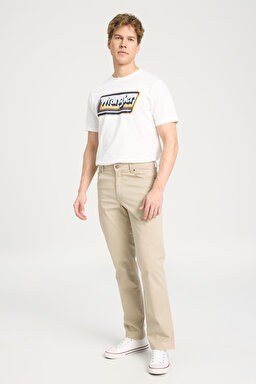 Texas Straight Fit Esnek Casual Pantolon - Beige-W121Y6C06 (görsel 2)