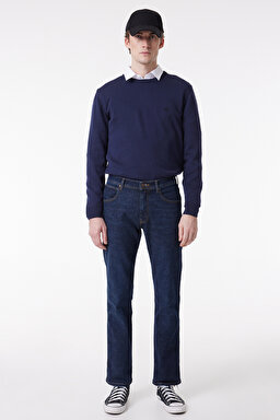 Straight Fit Düz Kesim Normal Bel Esnek Arizona Jean Denim Kot Pantolon - Rinse-W12O01336