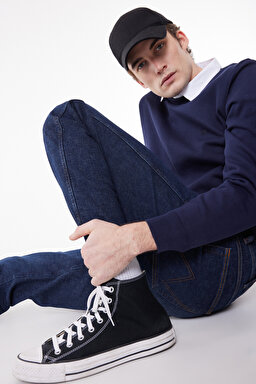 Straight Fit Düz Kesim Normal Bel Esnek Arizona Jean Denim Kot Pantolon - Rinse-W12O01336 (görsel 5)