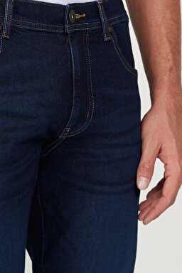 Straight Fit Düz Kesim Normal Bel Lacivert Arizona Jean Denim Kot Pantolon - Rinse-W12O01436 (görsel 5)