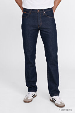 Arizona Pamuklu Straight Fit Cepli Esnek Jean Kot Denim Pantolon - Grey Melange-W12O26005536 (görsel 3)