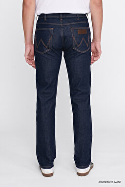 Arizona Pamuklu Straight Fit Cepli Esnek Jean Kot Denim Pantolon - Grey Melange-W12O26005536 (görsel 4)