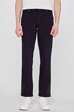 Texas Slim Fit Dar Kesim Normal Bel Siyah Esnek Pantolon - Black-W12S004001 (görsel 3)