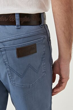 Texas Slim Fit Dar Kesim Normal Bel İndigo Esnek Pantolon - İndigo-W12S004TF (görsel 6)