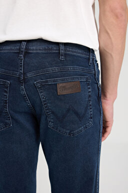 Texas Slim Fit Dar Kesim Normal Bel Mavi Esnek Jean Kot Pantolon - Mid Blue-W12S010396 (görsel 3)