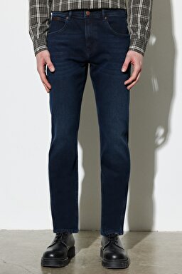 Texas Slim Fit Dar Kesim Normal Bel Mavi Esnek Jean Kot Pantolon - Stone-W12S02258