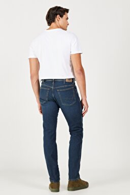 Texas Slim Fit Dar Kesim Normal Bel Mavi Esnek Jean Kot Pantolon - Green-W12S057300 (görsel 7)