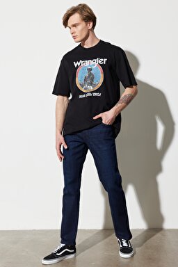 Texas Slim Fit Dar Kesim Normal Bel Koyu Mavi Esnek Jean Kot Pantolon - Convoy-W12SCS24O (görsel 2)