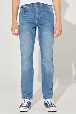 Texas Slim Fit Dar Kesim Normal Bel Mavi Esnek Jean Kot Pantolon - On Point-W12SCSZ84