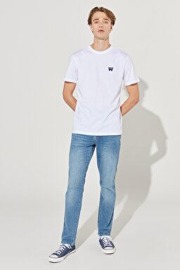 Texas Slim Fit Dar Kesim Normal Bel Mavi Esnek Jean Kot Pantolon - On Point-W12SCSZ84 (görsel 5)