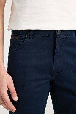 Texas Slim Fit Normal Bel Esnek Pantolon - Navy-W12SEA114 (görsel 3)