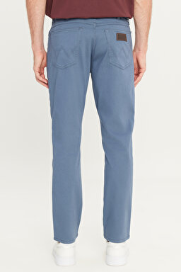 Texas Slim Fit Dar Kesim Dar Paça Pamuklu Esnek Mavi Pantolon - Blue-W12SEA73K (görsel 4)