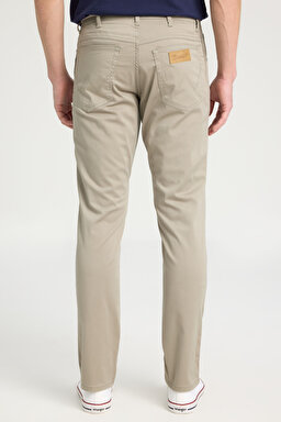 Texas Slim Fit Normal Bel Esnek Pantolon - Vetiver Green-W12SEAXT7 (görsel 6)