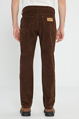 Texas Slim Fit Normal Bel Esnek Pantolon - Brown-W12SEC455 (görsel 4)