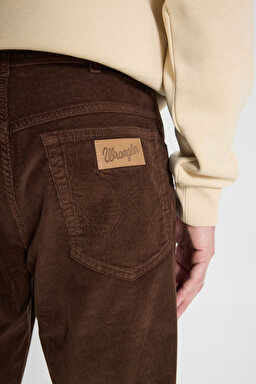 Texas Slim Fit Dar Kesim Normal Bel Kadife Esnek Pantolon - Coffee Bean-W12SECH31 (görsel 6)