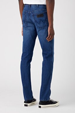 Texas Slim Fit Dar Kesim Normal Bel Mavi Esnek Jean Kot Pantolon - Mid Blue-W12SMN396 (görsel 6)