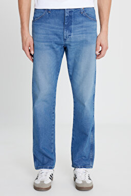 %100 Pamuk Bootcut Fit Cepli Jean Kot Denim Pantolon - Breeze Hunter-W13Z7358419B (görsel 3)