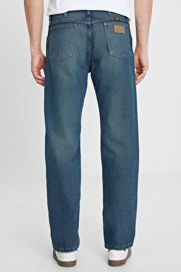 %100 Pamuk Bootcut Fit Cepli Jean Kot Denim Pantolon - Stormy-W13Z7358422S (görsel 6)