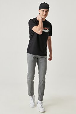 Bryson Skinny Düşük Bel Esnek Jean Pantolon - Golden Grey-W14X3039H (görsel 4)