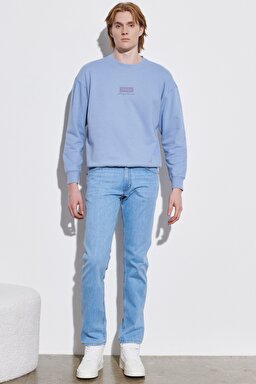 Greensboro Regular Straight Düşük Bel Jean Kot Pantolon - Light Blue-W15Q004404