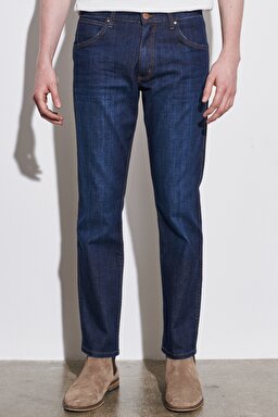 Greensboro Regular Straight Düşük Bel Jean Kot Pantolon - Dark Blue-W15Q005408 (görsel 2)