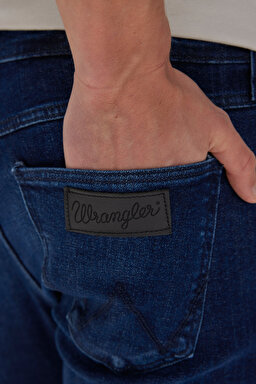 Regular Fit Normal Kesim Düşük Bel Düz Paça Mavi Greensboro Jean Kot Pantolon - Mid Blue-W15Q029XT (görsel 4)