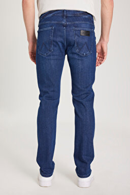 Regular Fit Normal Kesim Düşük Bel Düz Paça Mavi Greensboro Jean Kot Pantolon - Mid Blue-W15Q029XT (görsel 6)