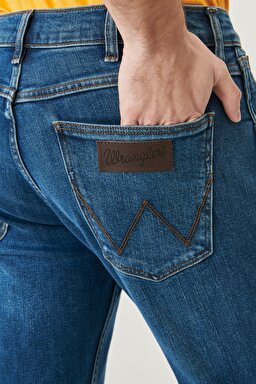 Greensboro Regular Straight Normal Bel Esnek Jean Pantolon - Blue Sweep-W15Q28294 (görsel 6)