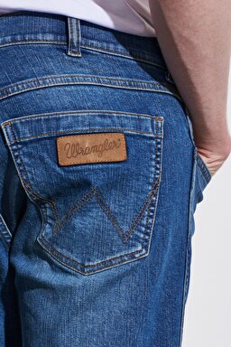 Greensboro Regular Straight Fit Düşük Bel Esnek Jean Kot Pantolon - Workers Wash-W15Q5915I (görsel 4)