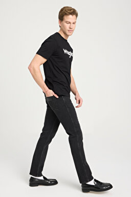 Regular Fit Normal Kesim Düşük Bel Düz Paça Siyah Greensboro Jean Kot Pantolon - Film Noir-W15Q666201M82 (görsel 2)