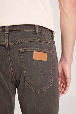 Greensboro Regular Straight Fit Düşük Bel Esnek Jean Kot Pantolon - Black Clay Washed-W15Q8915C (görsel 4)